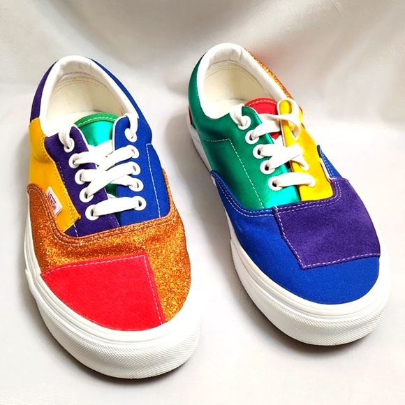 Vans Era aprode Patchwork sneakers (Unisex mens size 7, w size 8.5) - Picture 4 of 11